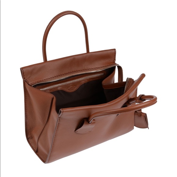 SOLD 🍫NEW Tod’s Brown Leather BAG -Must Have - Picture 2 of 3